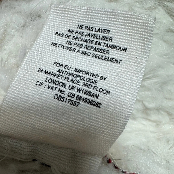 Anthropologie Jacquard Sherpa Vest by HEI HEI - Picture 6 of 10